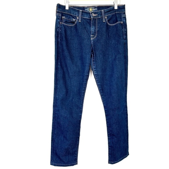 Lucky  Brand cropped jeans, Sofia Skinny, in a stretch denim - Picture 1 of 15